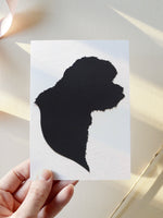 Custom My Pet Portrait; Pet Silhouette for the Pet Memorial Gift