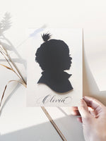 Custom listing - Silhouettes by Elle
